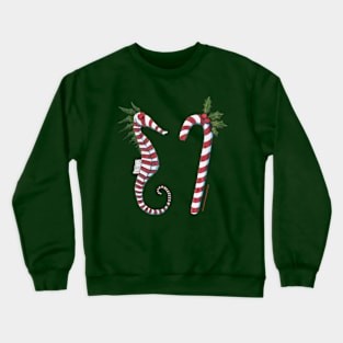 Christmas Seahorse Crewneck Sweatshirt